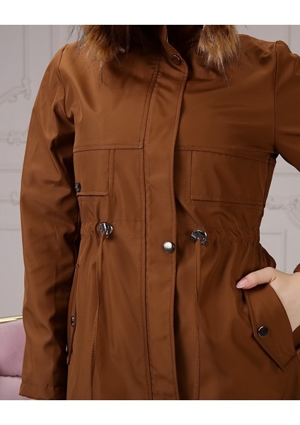 Taba Içi Kürkü ve Su Geçirmez Bayan Kışlık Mont&kaban fırsatları