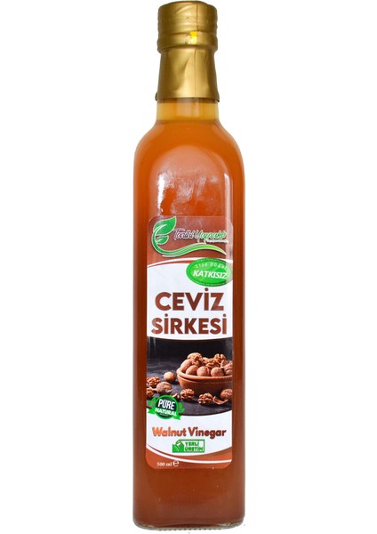 Katkısız Doğal Fermente Ceviz Sirkesi