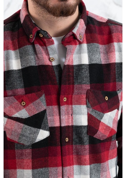 Slimfit Çift Cep Oduncu Gömlek fırsatları