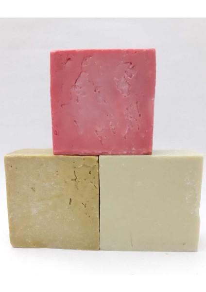Online Pazar %100 Doğal 1 Gül Sabunu+1 Aloevera Sabunu+1 Ozon Yağı Sabunu Ambalajlı fırsatları