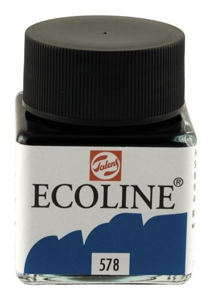 578 Ecoline Sıvı Sulu Boya Sky Blue Cyan 30 ml