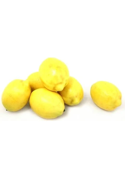 Nettenevime Yapay Limon 6 Lı Paket  Yapay Meyve