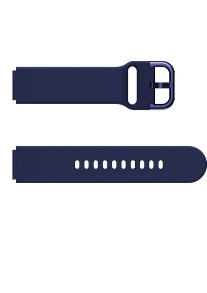 Xiaomi Watch Için Galvanik Toka ile Silikon Kayış Mavi (Yurt Dışından) modelleri
