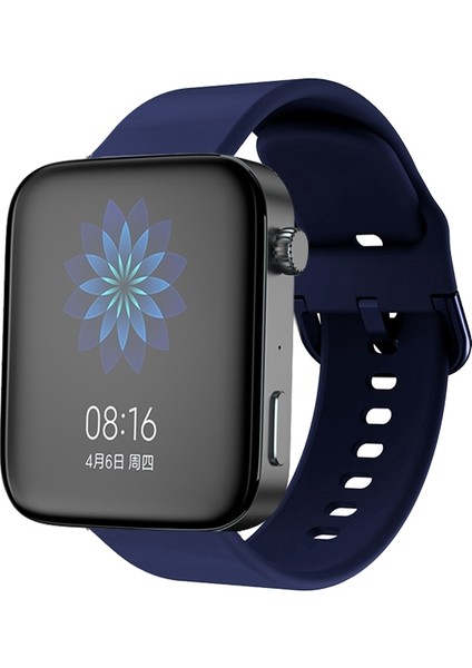 Xiaomi Watch Için Galvanik Toka ile Silikon Kayış Mavi (Yurt Dışından) fırsatları