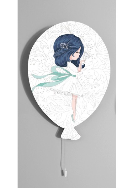 Prenses Şeker Balon Aydınlatma