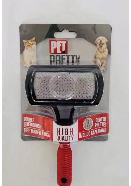Çift Taraflı Kedi Köpek Tarağı