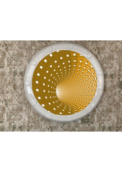 hazır Gergi Tavan Ledli Dekorasyon 75 cm HGT80