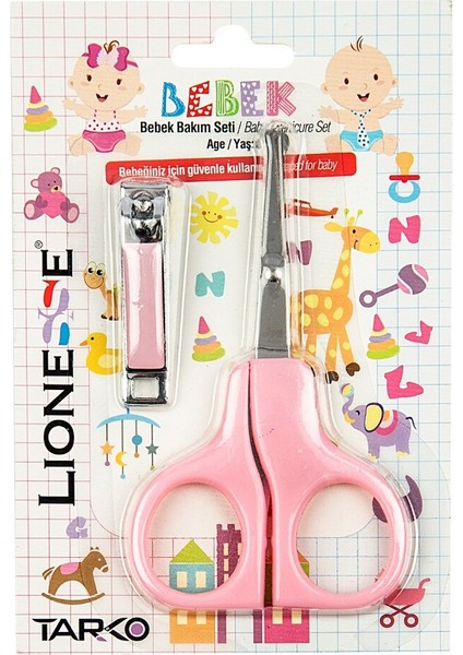 Lionesse Bebek Bakım Seti Pembe 2012
