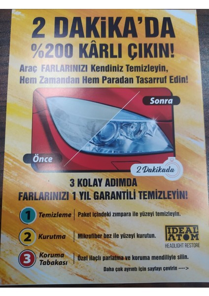 Ideal Atom Far Temizleme fırsatları