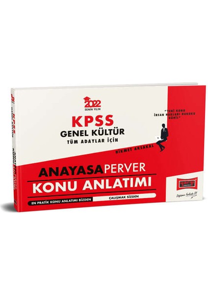 2022 KPSS Genel Kültür Tüm Adaylar Için Anayasaperver Konu Anlatımı