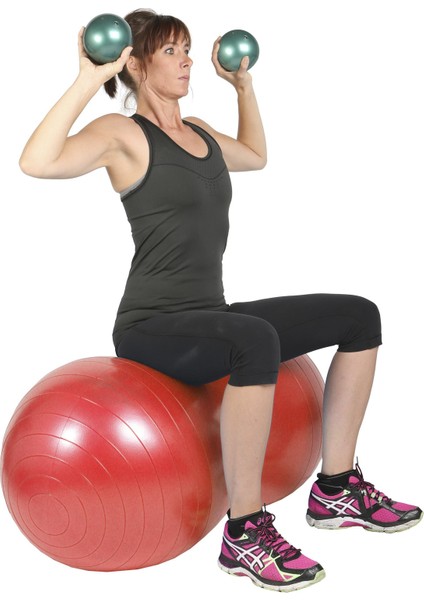 Softmeds Mini Ağırlık ve Sağlık Topu Mavi Renk Top 2.5 kg fırsatları