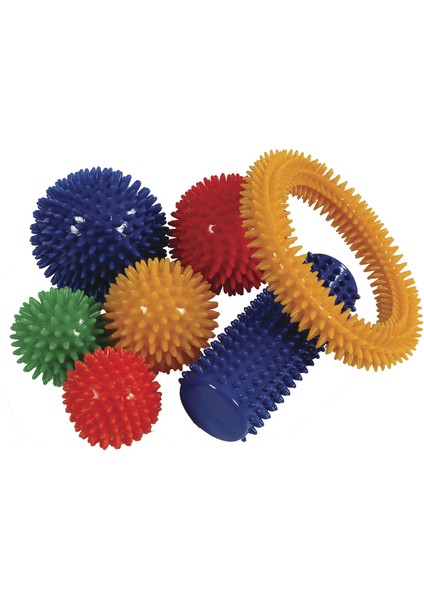 Msd El Egzersiz Masaj ve Duyu Topu , Yumuşak Dikenli Halka Sarı Renk 15 cm fiyatları