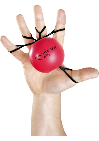 Msd Hand Master Plus Parmak ve El Egzersiz güçlendirme Kırmızı Renk (Orta)