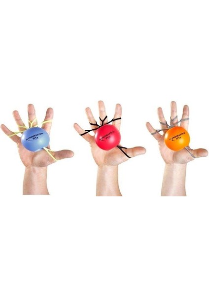 Msd Hand Master Plus Parmak ve El Egzersiz güçlendirme Turuncu Renk (Sert)