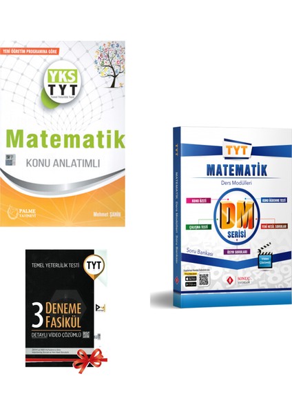2022 TYT Matematik Konu Anlatımı ve Sonuç TYT Matematik Soru Bankası - 3 Deneme
