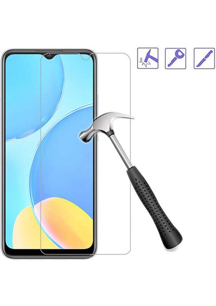 Xiaomi Poco M3 Ekran Koruyucu Kısa Temperli Sert Cam 9H Kırılmaz Cam Koruma Maxi