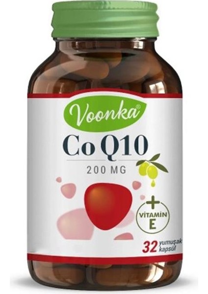 COQ10 200MG 32 Yumuşak Kapsül