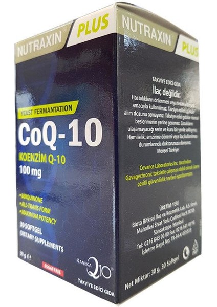 Coq-10 30 Softgel