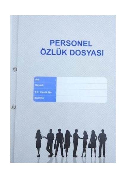 Personel Özlük Dosyası Kapsüllü Işe Giriş Için 5 Adet