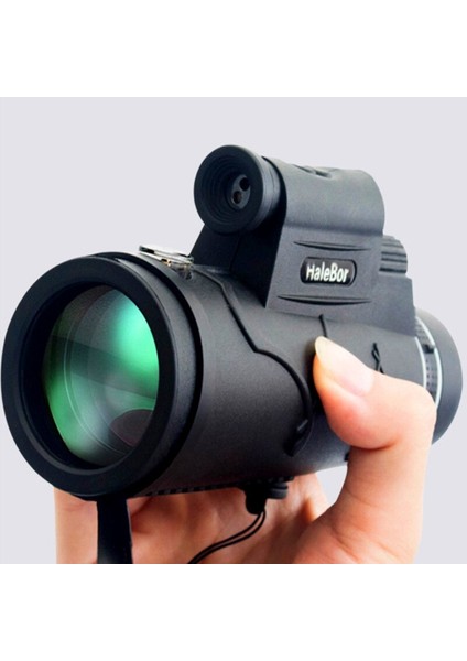 Bak4 Hd Prizma Optik Monoküler Teleskop Su Geçirmez Gece Görüş Lazer Işıklı Mercek El Tipi (Yurt Dışından)