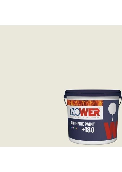Izower Anti-Fire Paint Yangın Geçiktirici Boya - Kristal 20 ( 18KG )