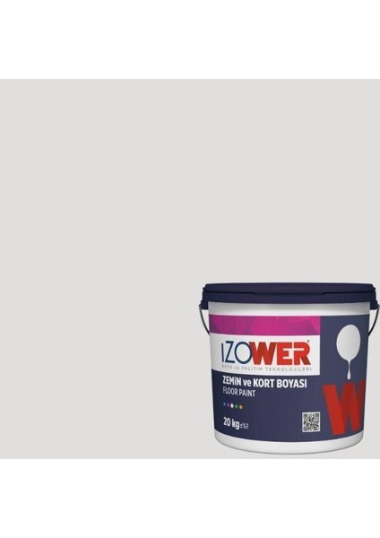 Izower Zemin ve Kort Boyası – Krater 30 (20KG)