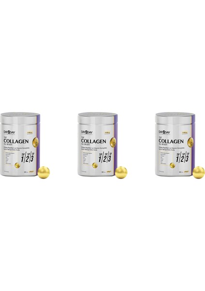 DAY2DAY Collagen All Body Tip 1-2-3 300 gr 3 Kutu