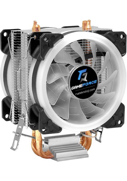 Copper 2 Intel/amd Uyumlu Cpu Soğutucu