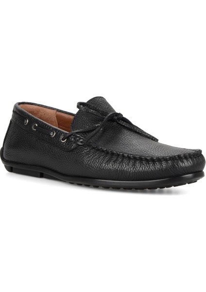 Erkek Fiyonklu Siyah Loafer Günlük Ayakkabı modelleri