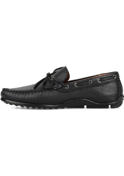 Erkek Fiyonklu Siyah Loafer Günlük Ayakkabı fırsatları