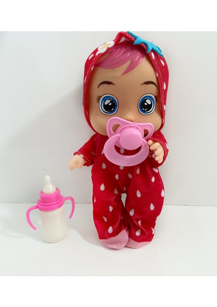 Cry Babies Ağlayan Bebekler Sesli Emzikli ve Biberonlu