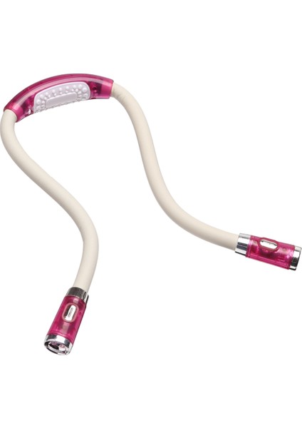 Taşınabilir U-Şekilli LED Esnek Handsfree Hug Boyun Okuma Lamp (Pembe) (Yurt Dışından)