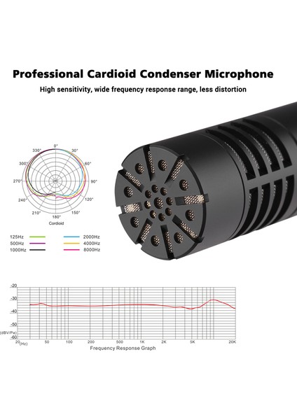 Cm-63 Profesyonel Diyafram Kondenser Mikrofon (Yurt Dışından)