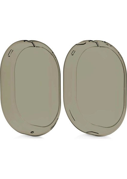 Apple AirPods Max Kılıf Crystal Clear Tpu Cover Siyah