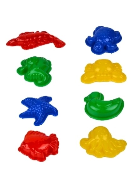 Heroes, Kinetik Kum, 5 Renk 2,5 Kg, 10 Adet Kalıp, Oyun Kumu