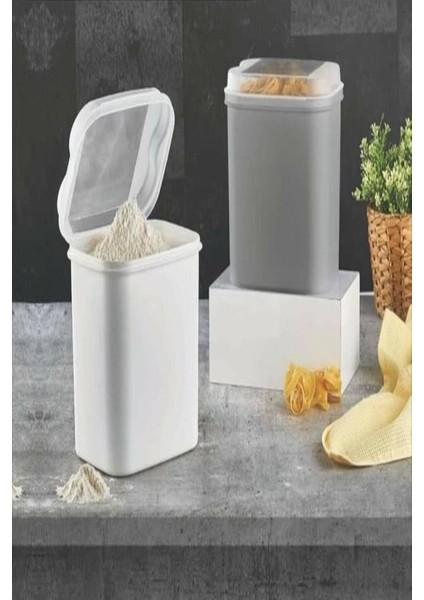 Masal Saklama Kabı Gri 10 Litre VP-036