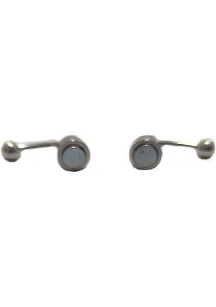 Mıknatıslı Paslanmaz Çelik Septum Piercing Silver fiyatları
