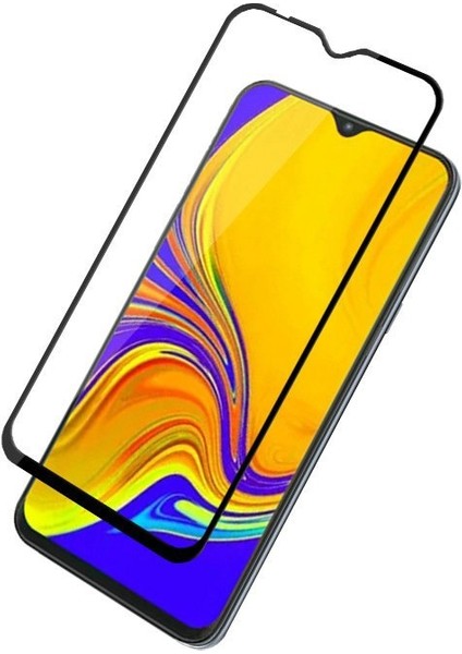 Samsung Galaxy M10 Full Kapatan Renkli Cam Tam Koruma Siyah fiyatları