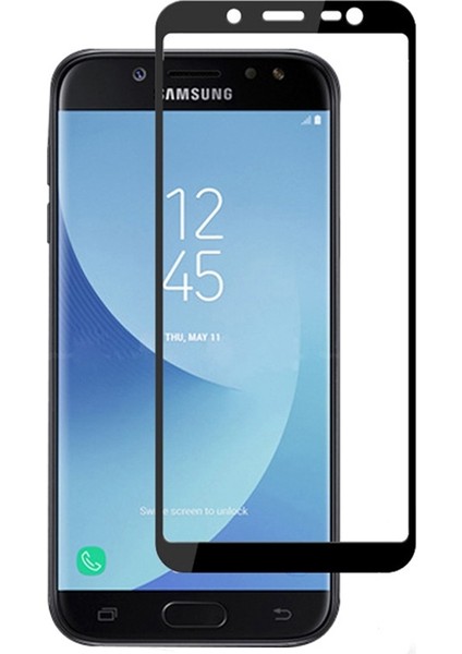 Samsung Galaxy J6 Full Kapatan Renkli Cam Siyah