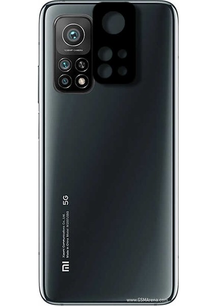 Xiaomi Mi 10T Pro Kamera Lens Koruyucu Nano Siyah