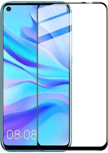 Huawei Mate 30 Lite Full Kapatan Fiber Nano Ekran Koruma Siyah