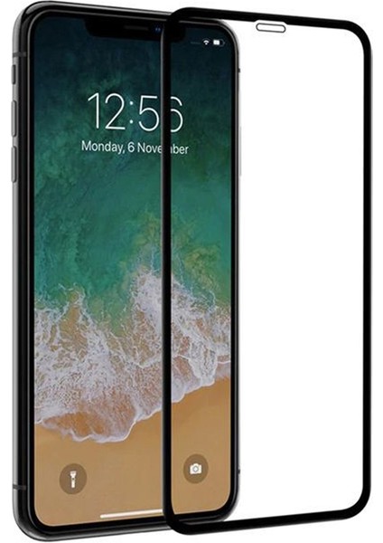 Apple iPhone Xr Full Kapatan Fiber Nano Ekran Koruma Siyah