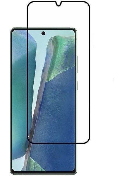 Samsung Galaxy S20 Fe Full Kapatan Fiber Nano Ekran Koruma Siyah