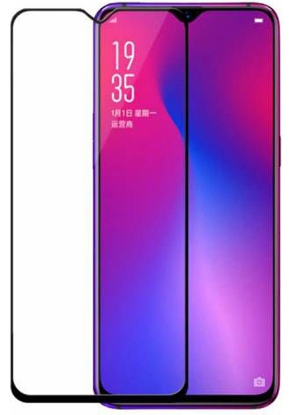 Realme 6i Full Kapatan Fiber Nano Ekran Koruma Siyah