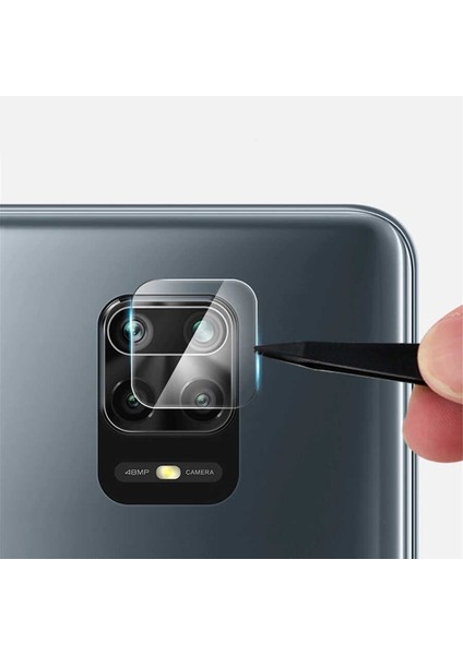 Xiaomi Redmi Note 9s Kamera Lens Koruyucu Nano Renksiz