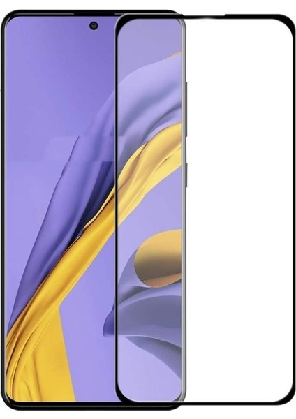 Samsung Galaxy S10 Lite Full Kapatan Fiber Nano Ekran Koruma Siyah