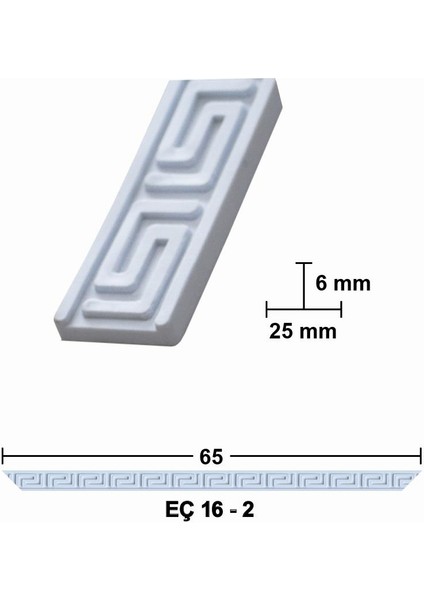 65 cm Esnek Mobilya Çıtası