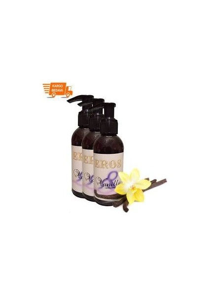Erotic Massage Oil 120ML Kokulu Vanilyalı Erotik Masaj Yağı 3 Adet