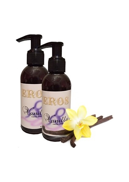Erotic Massage Oil 120ML Kokulu Vanilyalı Erotik Masaj Yağı 2 Adet