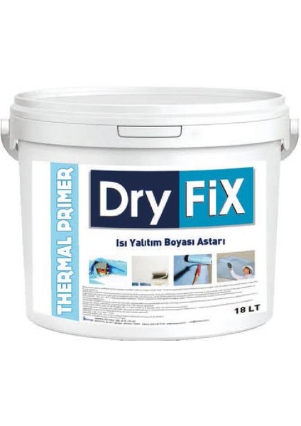 Thermal Primer Isı Yalıtım Boyası Astarı 18 kg